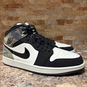 Nike Jordan 1 Mid Camo 2020 Size 14